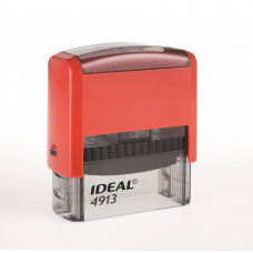 IDEAL 4913 оснастка для штампа 58х22мм КРАСНАЯ