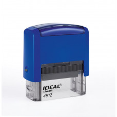 IDEAL 4912 оснастка для штампа 47х18мм САПФИР (ТЕМНО-СИНЯЯ)